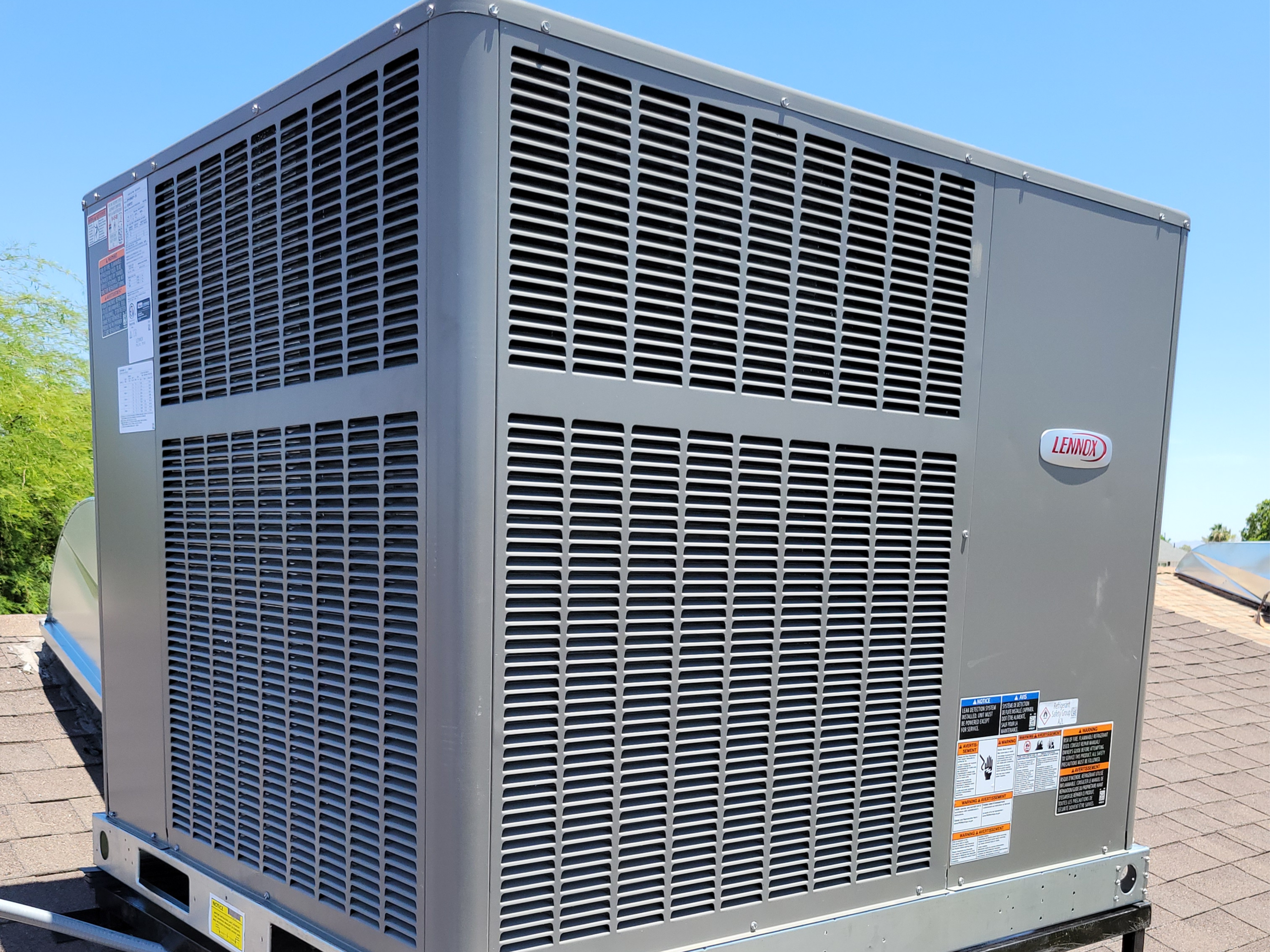 A big Heater in the roof